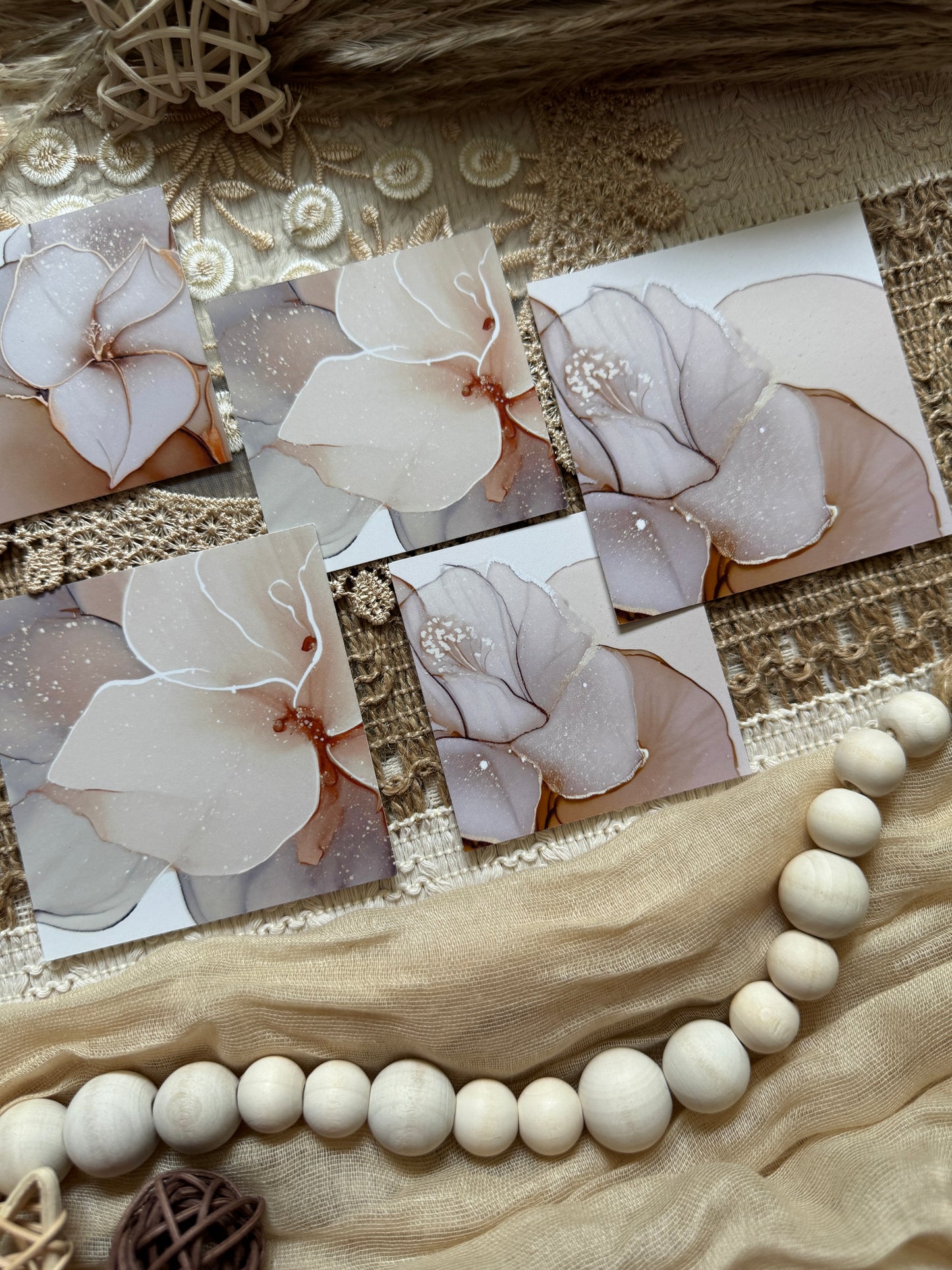 Floral Journal Cards