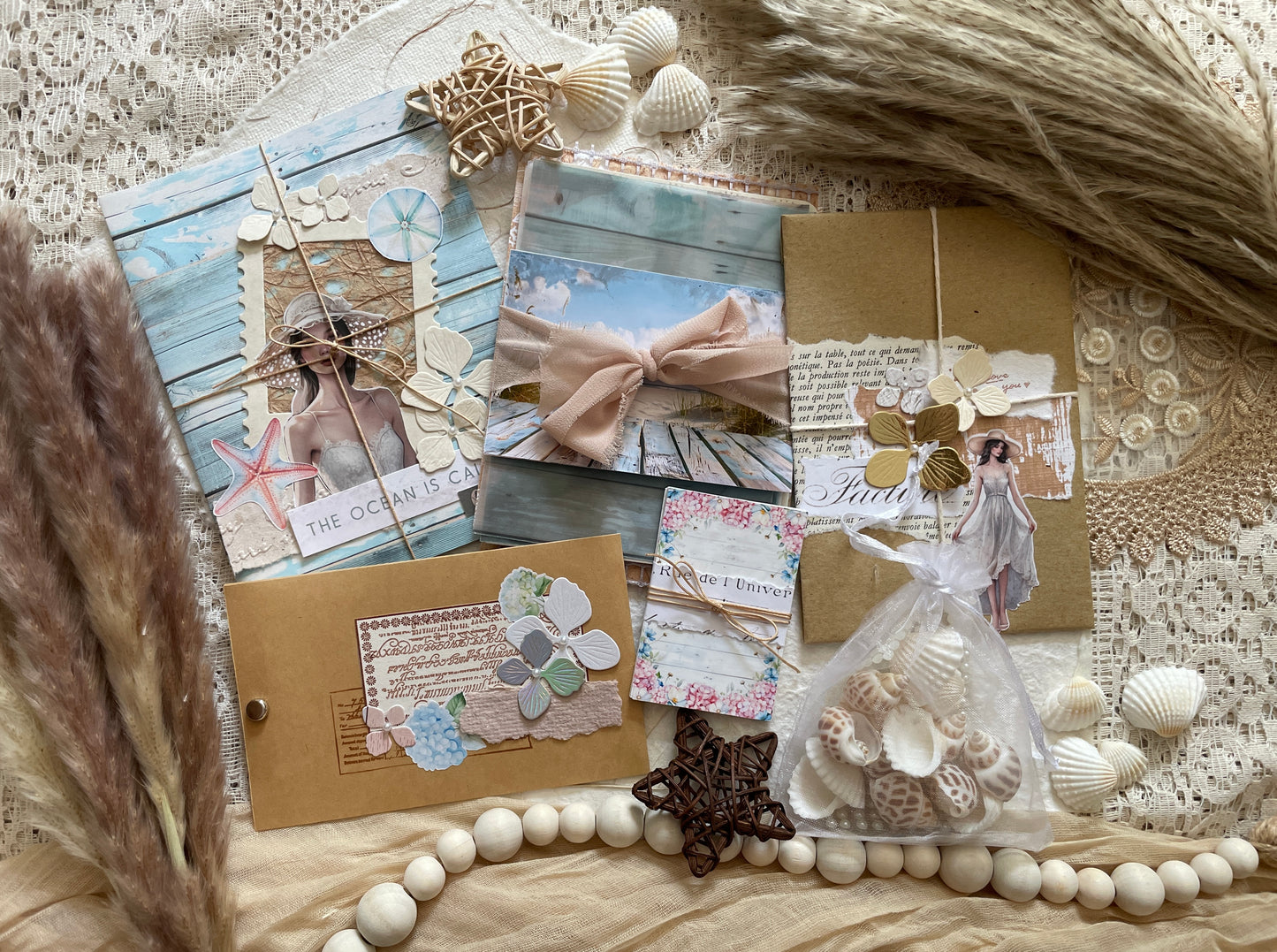 Beach Stationery Box