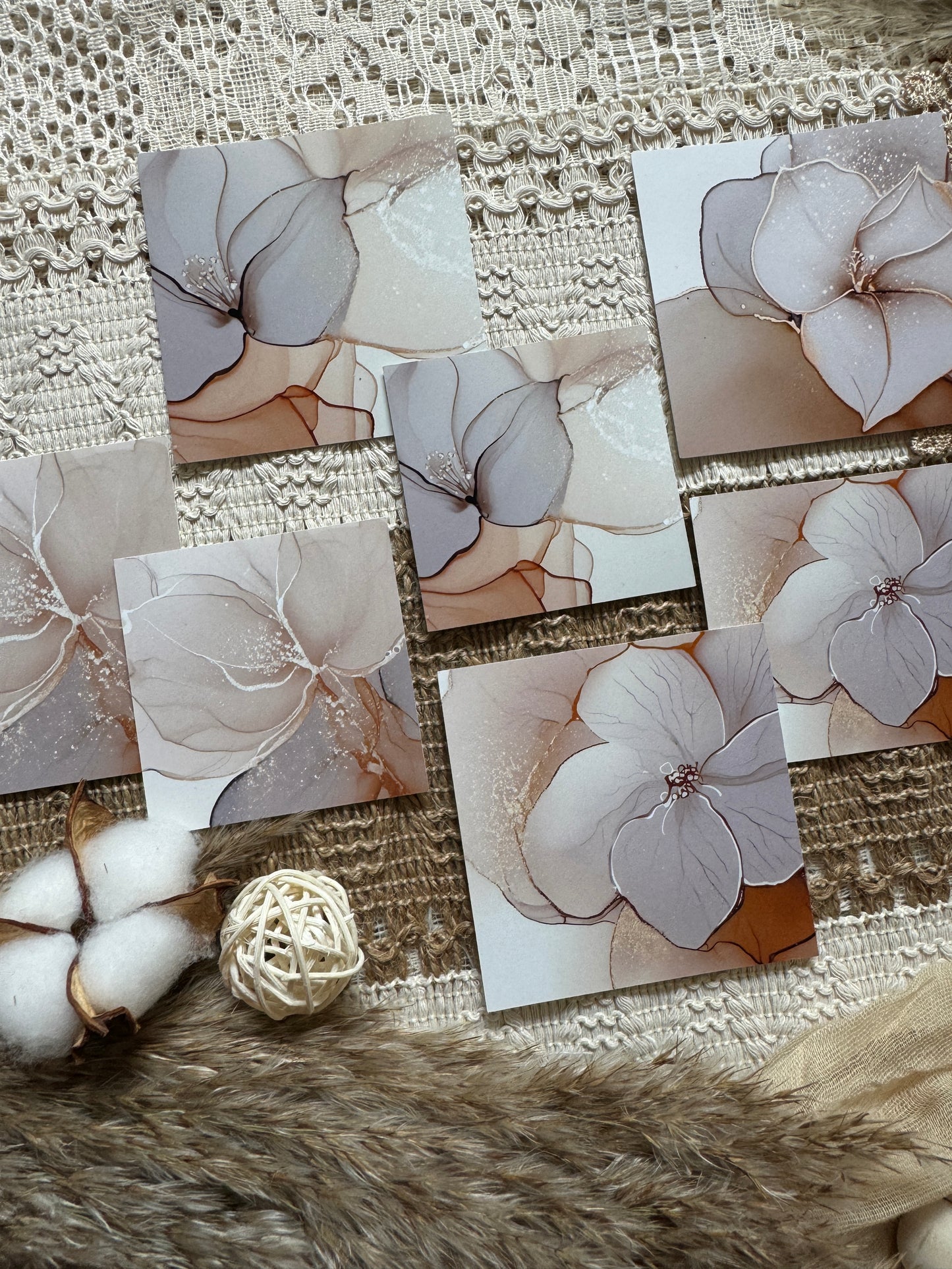 Floral Journal Cards