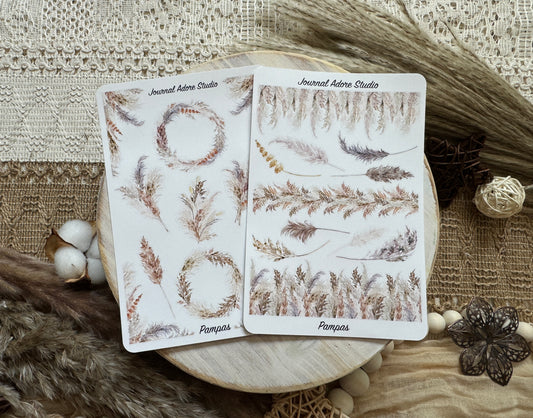 Pampas Sticker Sheets