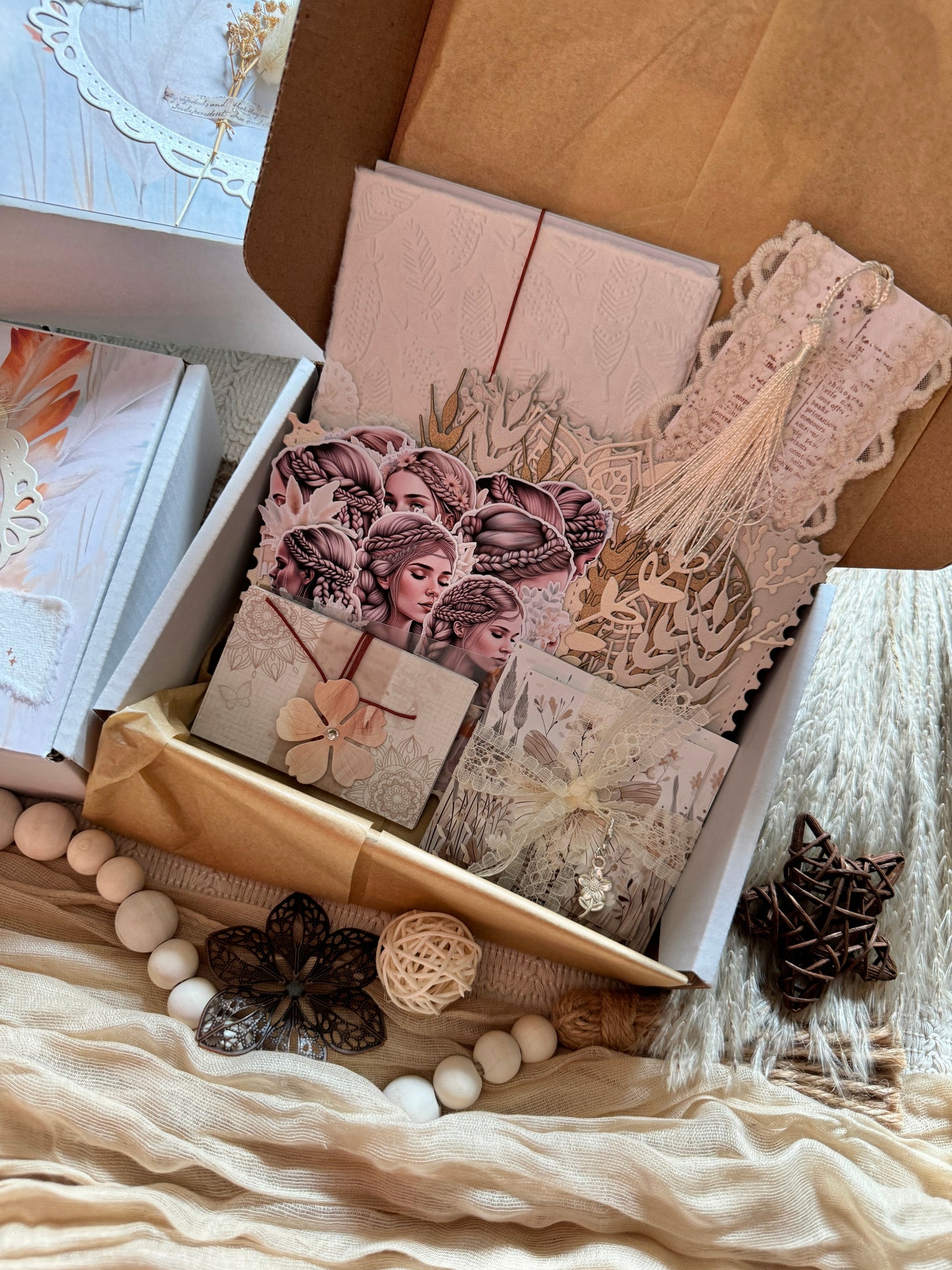 Boho Stationery Box