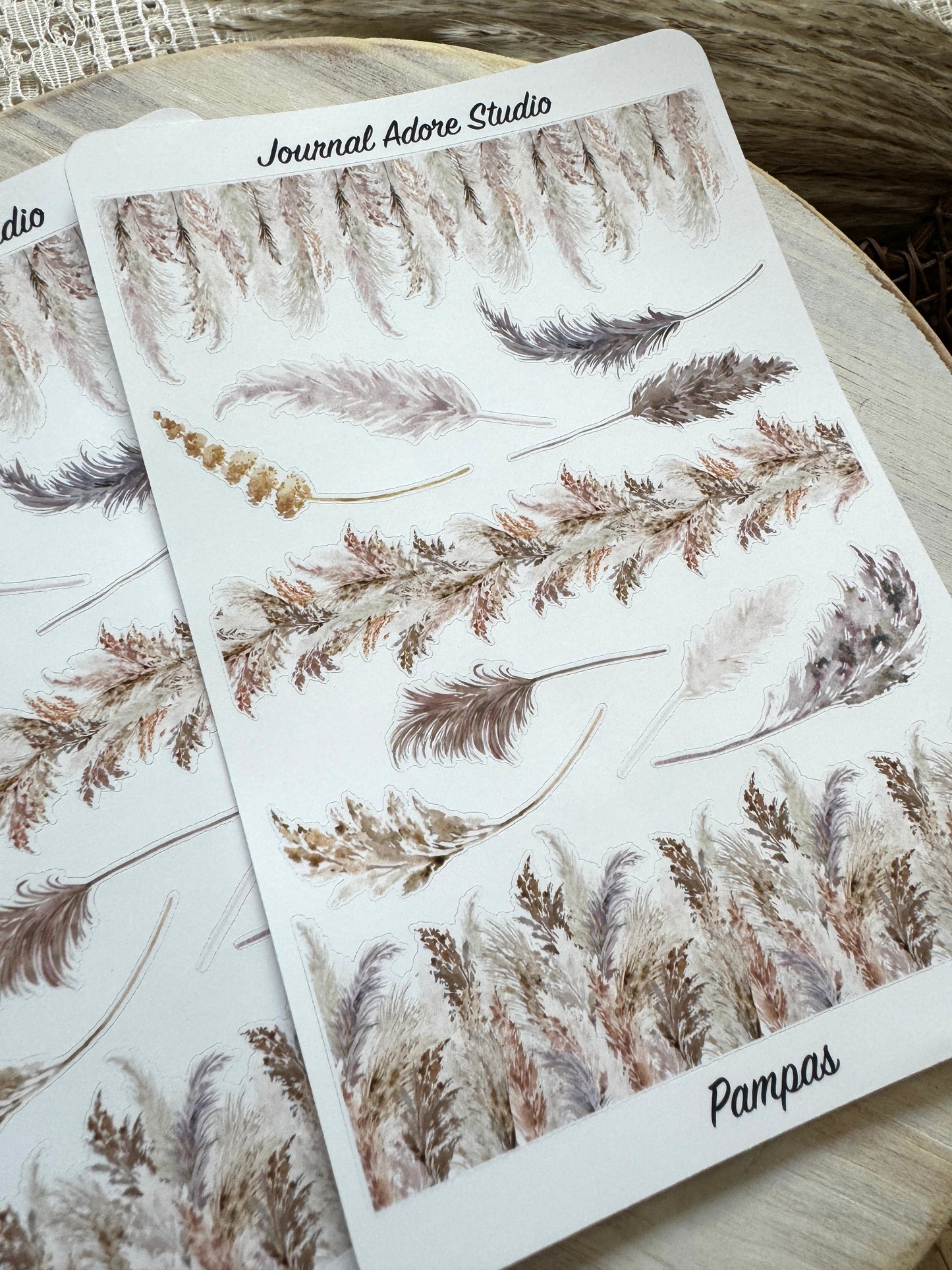 Pampas Sticker Sheets