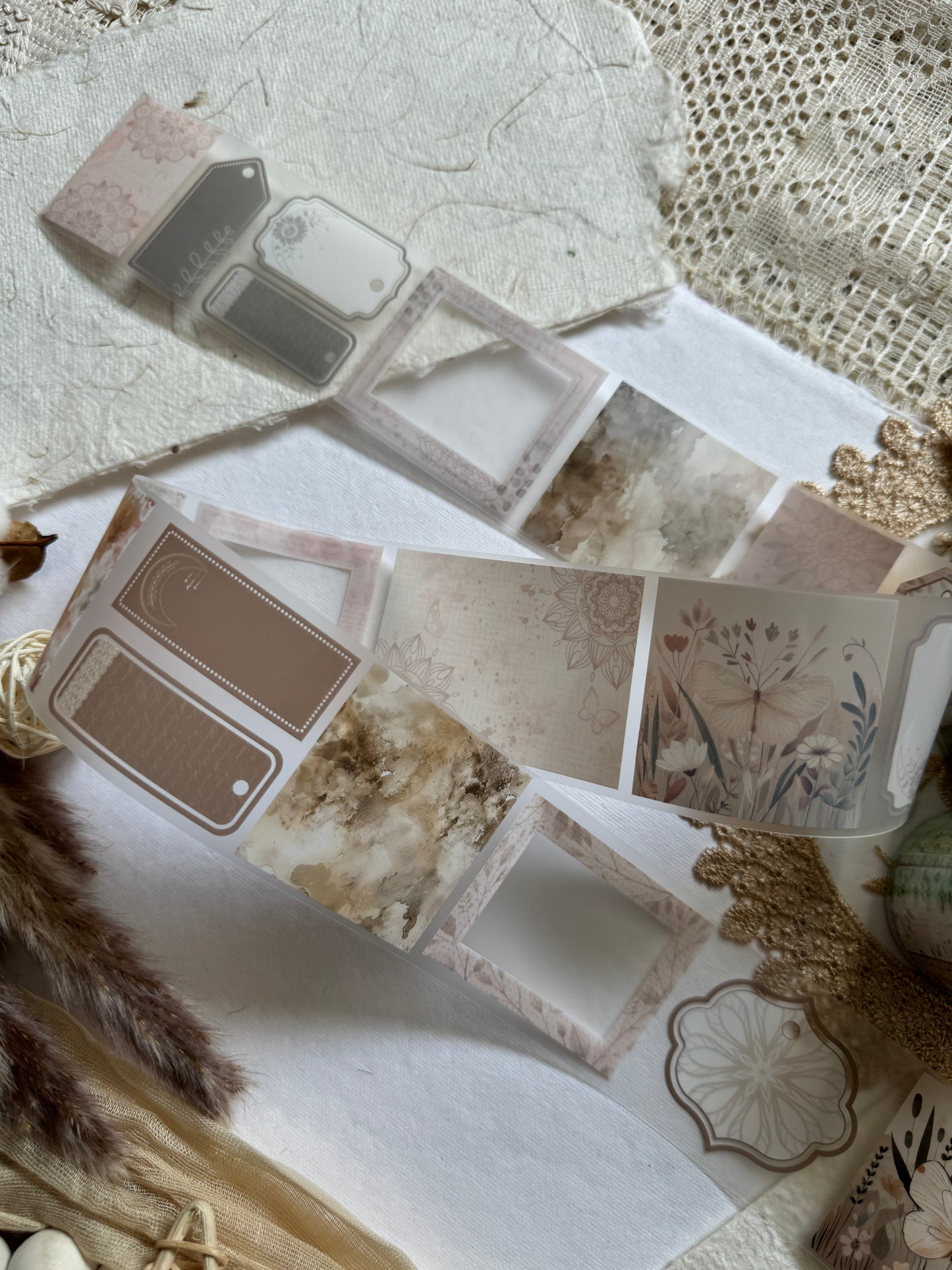 Boho Collage PET Tape