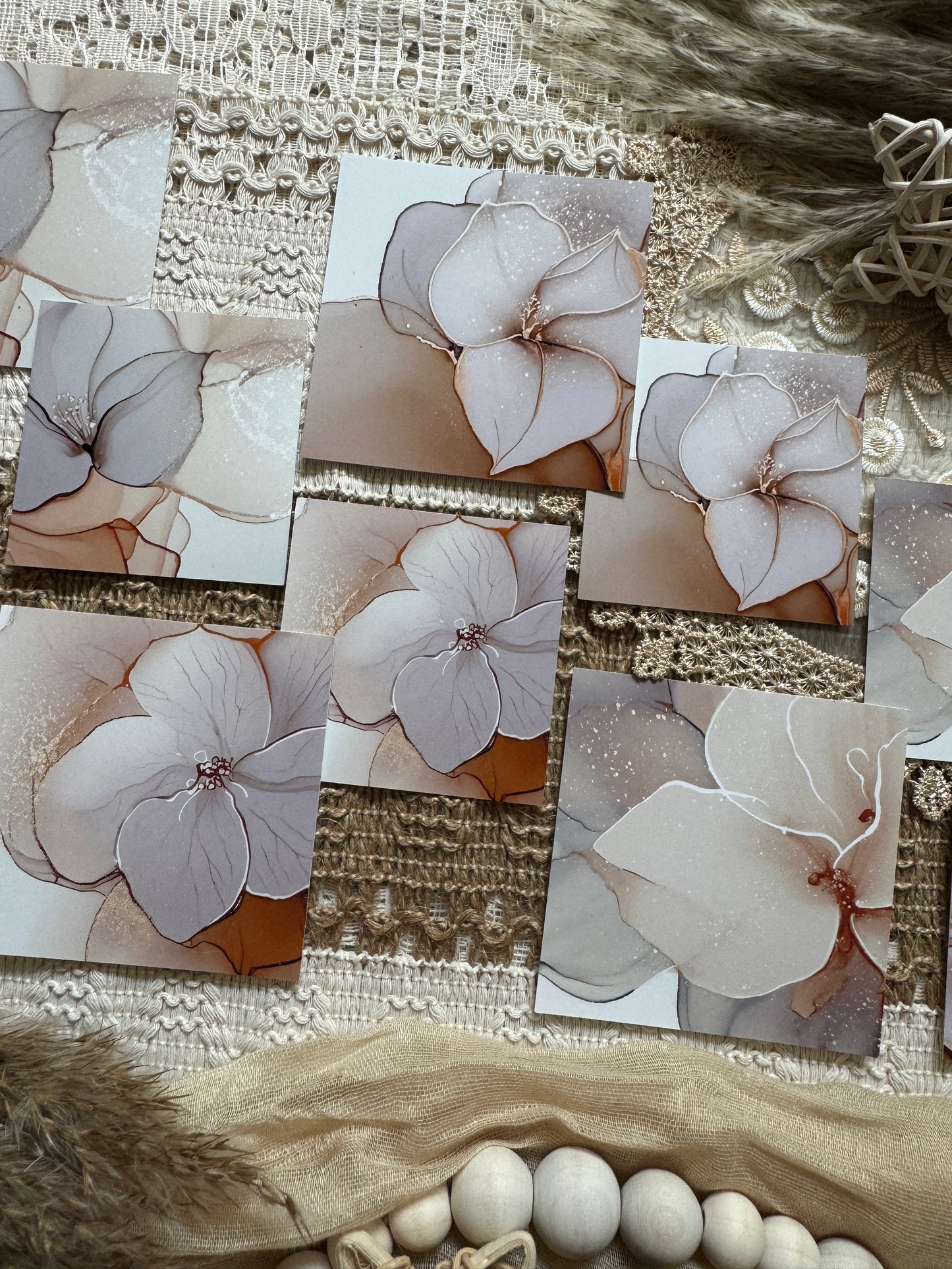 Floral Journal Cards